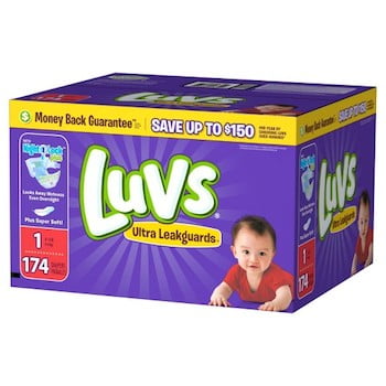 Save $0.50 off (1) Luvs Baby Diapers Printable Coupon