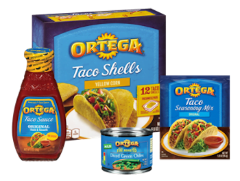 Save $1.00 off (2) Ortega Mexican Products Printable Coupon