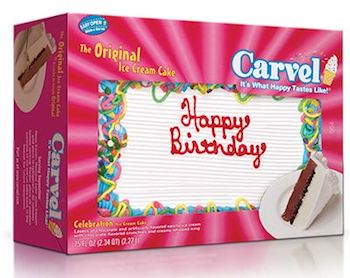 4 Off Carvel Ice Cream Cakes With Printable Coupon