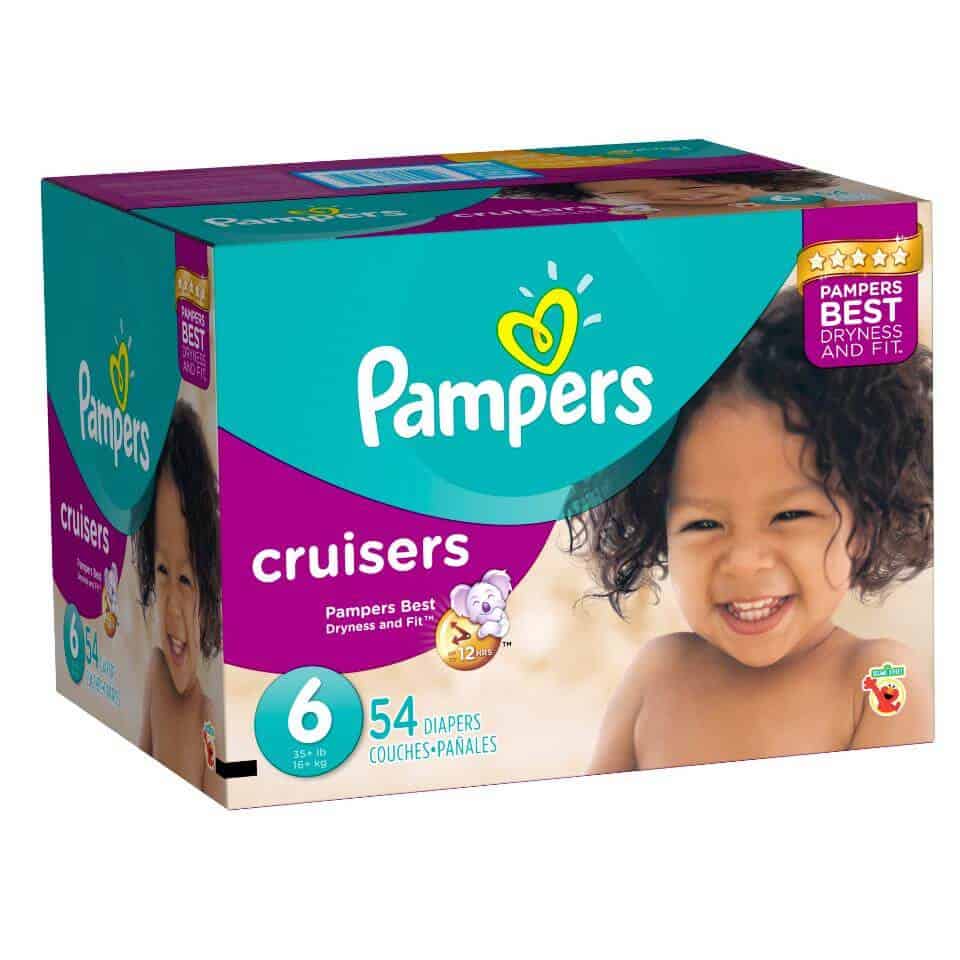 $1.50 off Pampers Cruisers Diapers Printable Coupon