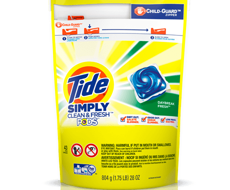 Save $1.00 off (1) Tide Simply Pods Printable Coupon