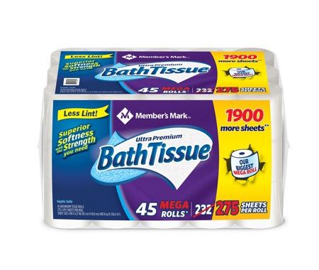 Save $1.00 off (1) Member's Mark Ultra Premium Bath Tissue Coupon