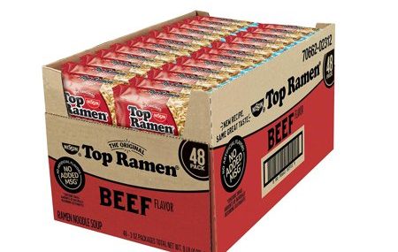 Save $1.00 off (1) Nissin Top Ramen Beef Flavor Coupon