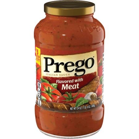 Save $1.00 off (1) Prego Italian Flavored Meat Sauce Coupon