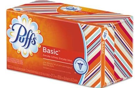 Save $2.50 off (1) Puffs White Facial Tissue Coupon
