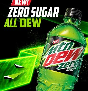 mountain dew zero sugar vs diet