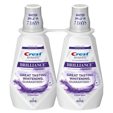 crest brilliance mouthwash