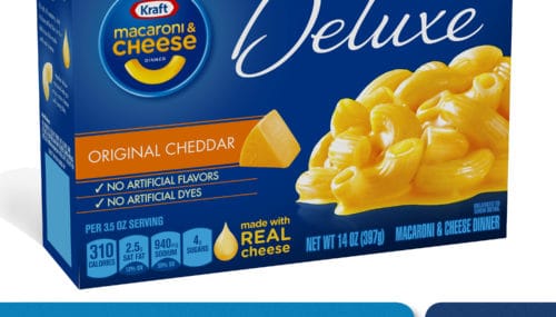 Save $2.00 off (1) Kraft Deluxe Original Cheddar Coupon