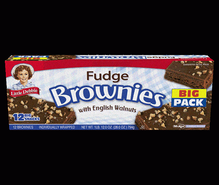 Save $0.55 off (1) Little Debbie Fudge Brownies Big Pack Coupon