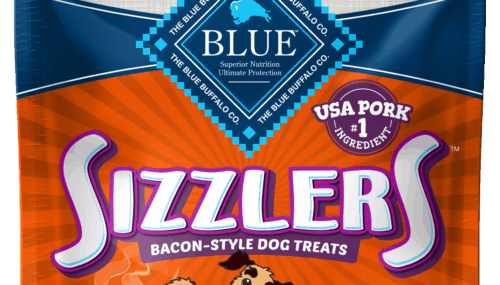 Save $1.00 off (1) Blue Buffalo Sizzlers Dog Treat Coupon