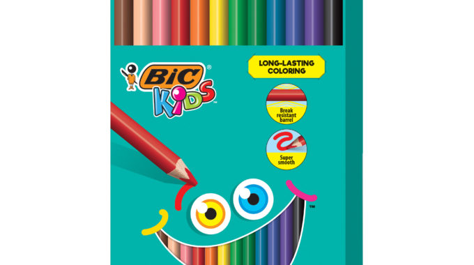 Save $1.00 off (1) BIC Kids Coloring Jumbo Size Pencils Coupon