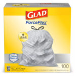 Save $1.00 off (1) Glad ForceFlex Plus Trash Bags Printable Coupon Exp: 1/2/21