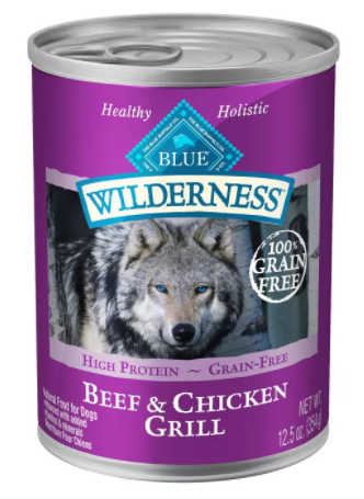 Save $1.00 off (3) Blue Buffalo Wet Dog Food Printable Coupon