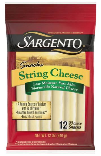 Save $0.75 off (1) Sargento String Cheese Printable Coupon