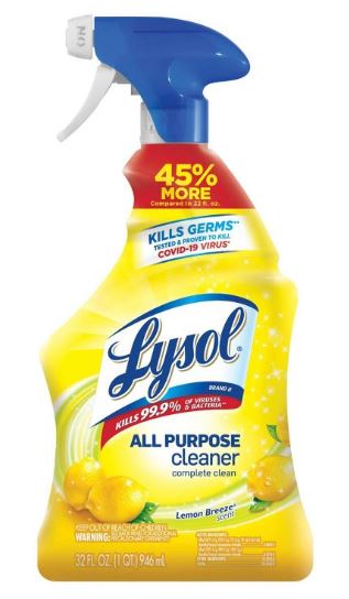 Save 050 Off 1 Lysol® All Purpose Cleaner Printable Coupon 0119