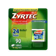 Save $10.00 with any ONE (1) purchase of ADULT ZYRTEC PRODUCT Coupon