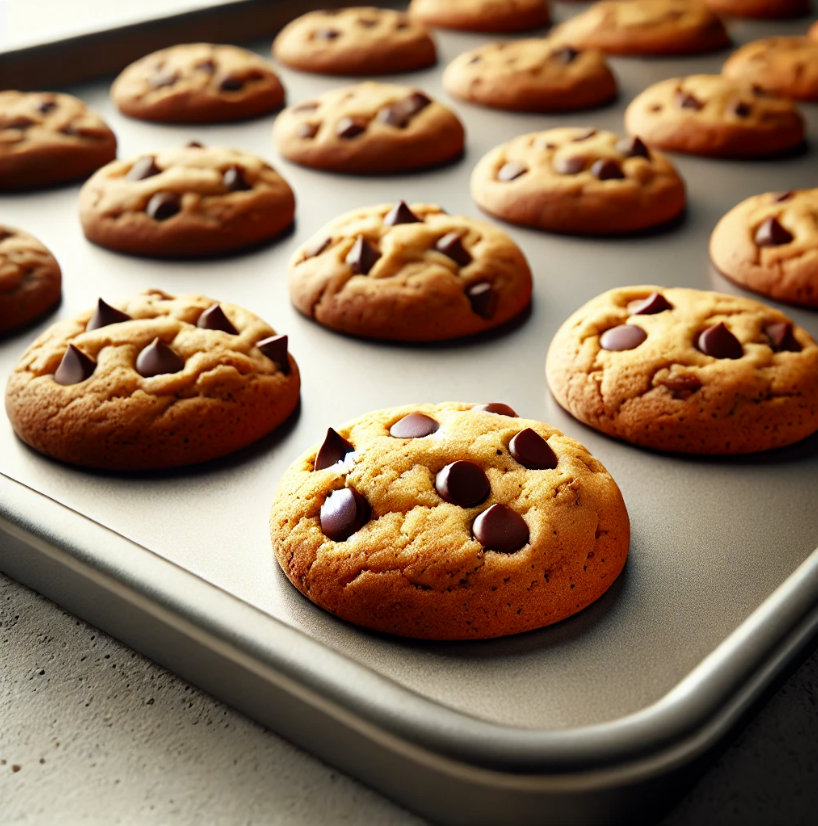 Chocolate Chip Cookies ready to eat