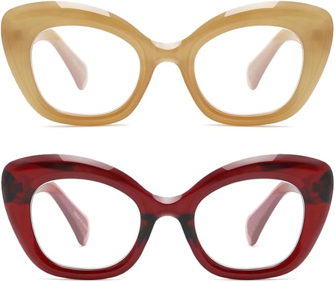 Oversized Cat Eye Reading Glasses