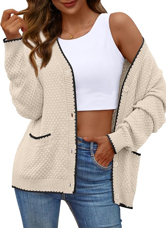 LILLUSORY Women’s Knit Cardigan Sweater