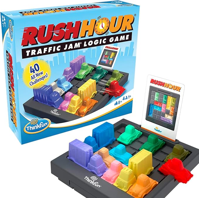 ThinkFun Rush Hour Traffic Jam Brain Game